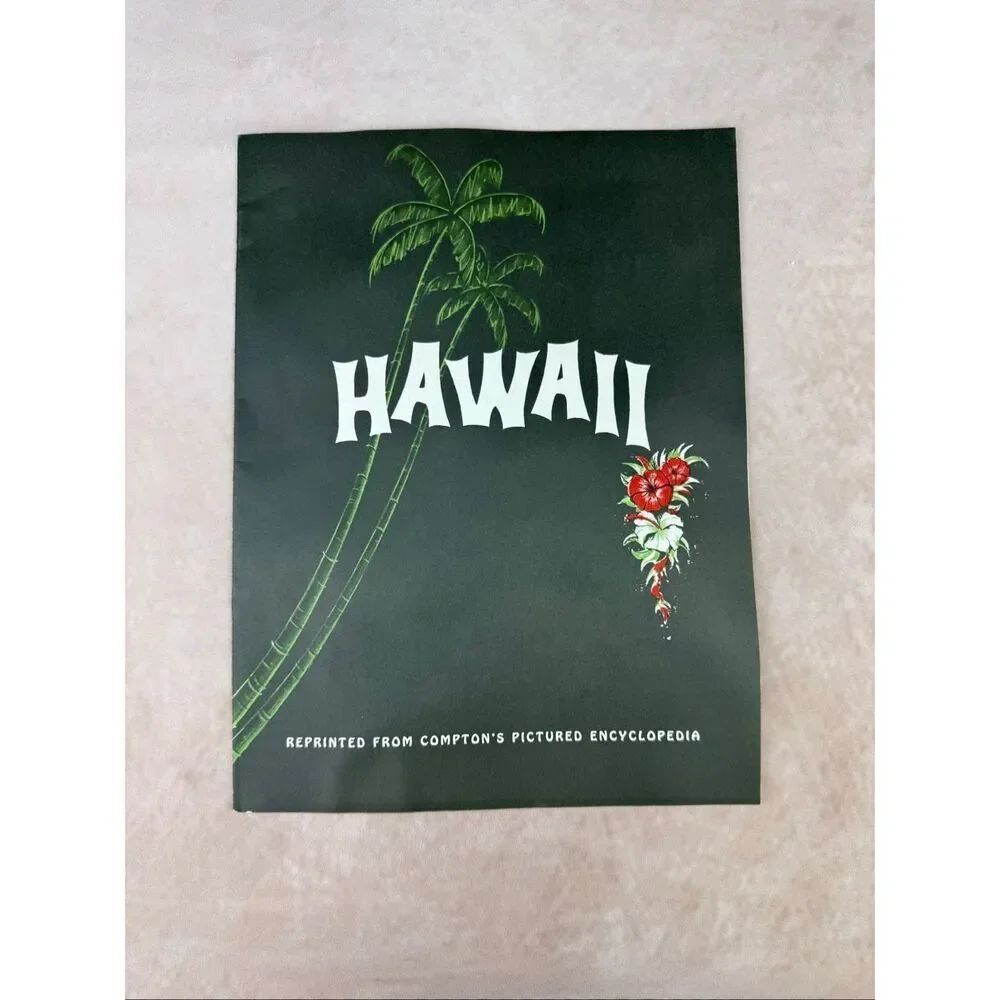 Vintage Hawaii Tiki Ephemera 1960s Discover Hawaii Booklet